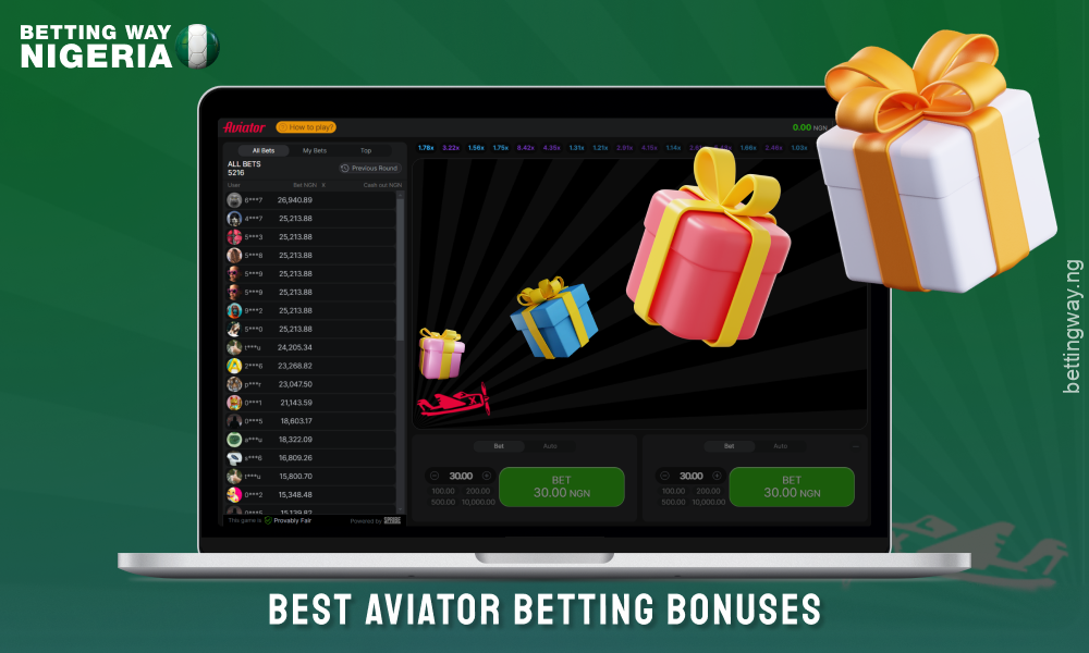 The best Aviator betting bonuses in Nigeria offer extra money or free bets to improve your game
