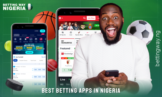 The best betting apps in Nigeria offer convenience, security and up-to-date features for successful predictions at any time
