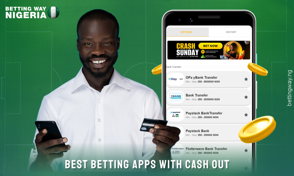 The best betting apps in Nigeria offer convenient and fast withdrawal methods via cards, e-wallets and mobile payments
