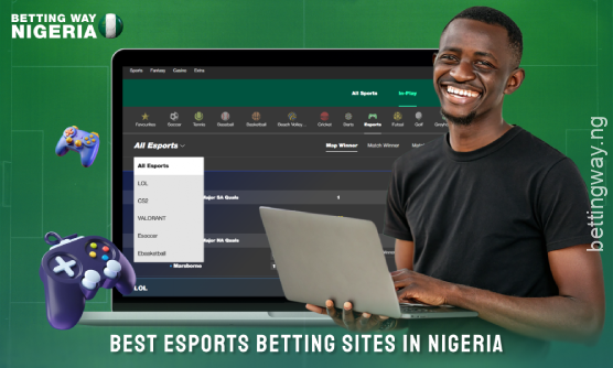 Review of the best cyber sports betting sites in Nigeria with high odds and bonuses