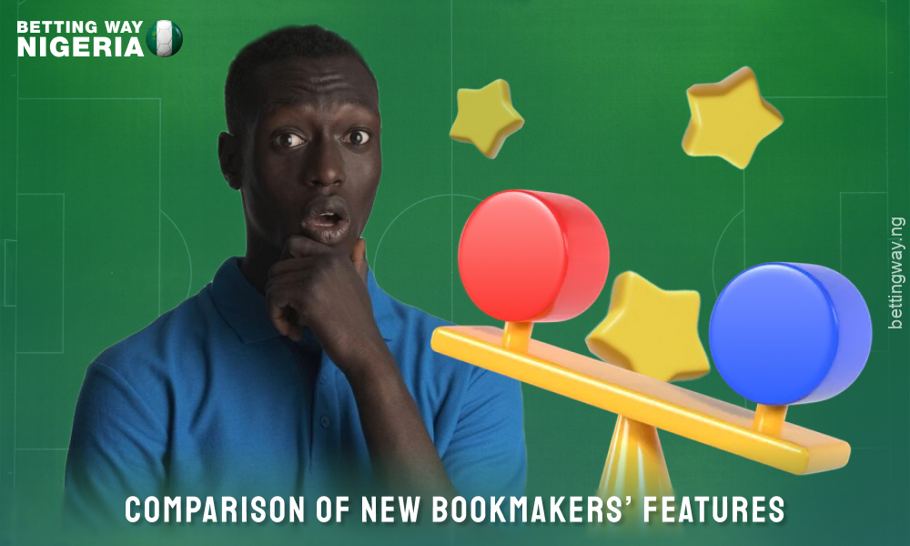 New bookmakers in Nigeria offer features such as live streaming, live betting, jackpots, cyber sports, mobile apps and 24/7 support