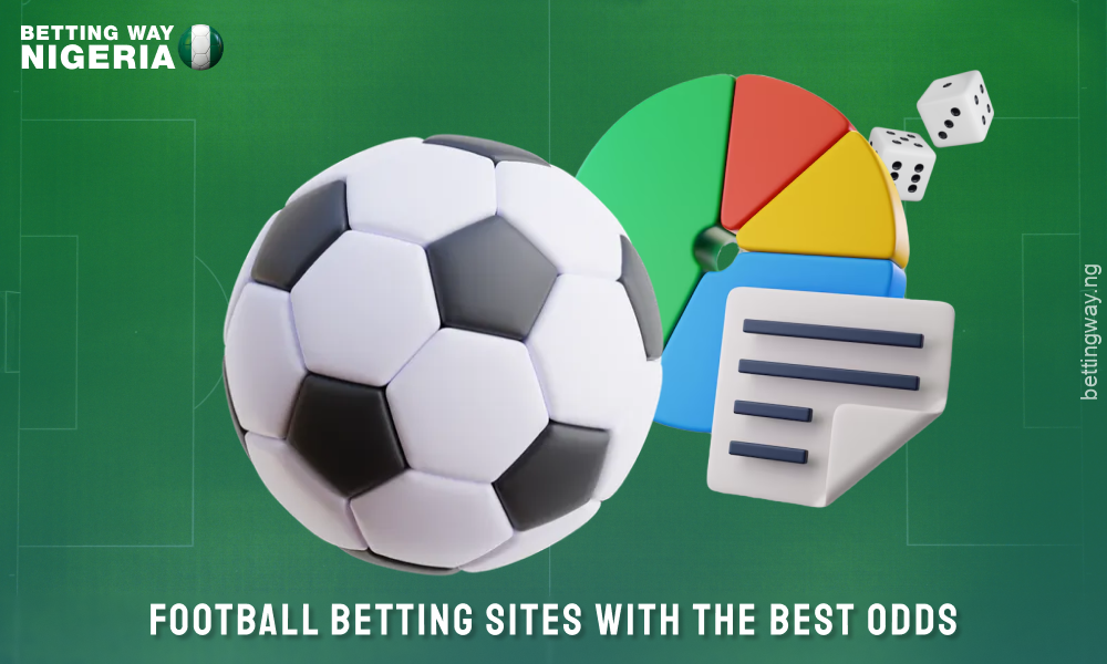 The best odds football betting sites in Nigeria offer high stakes on unlikely results and live matches