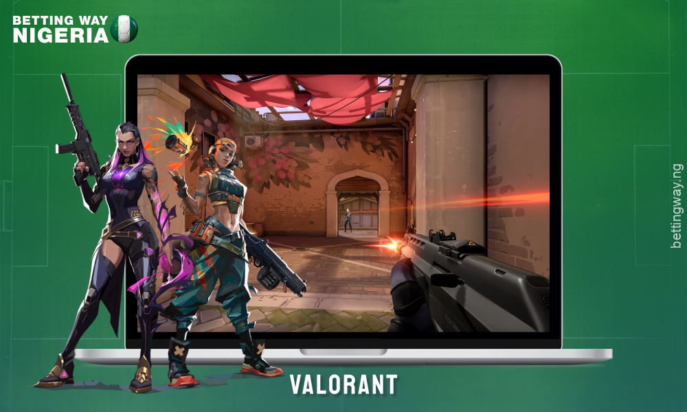 In Nigeria, the Valorant game is quickly gaining popularity in cybersports, offering betting on rounds and cards