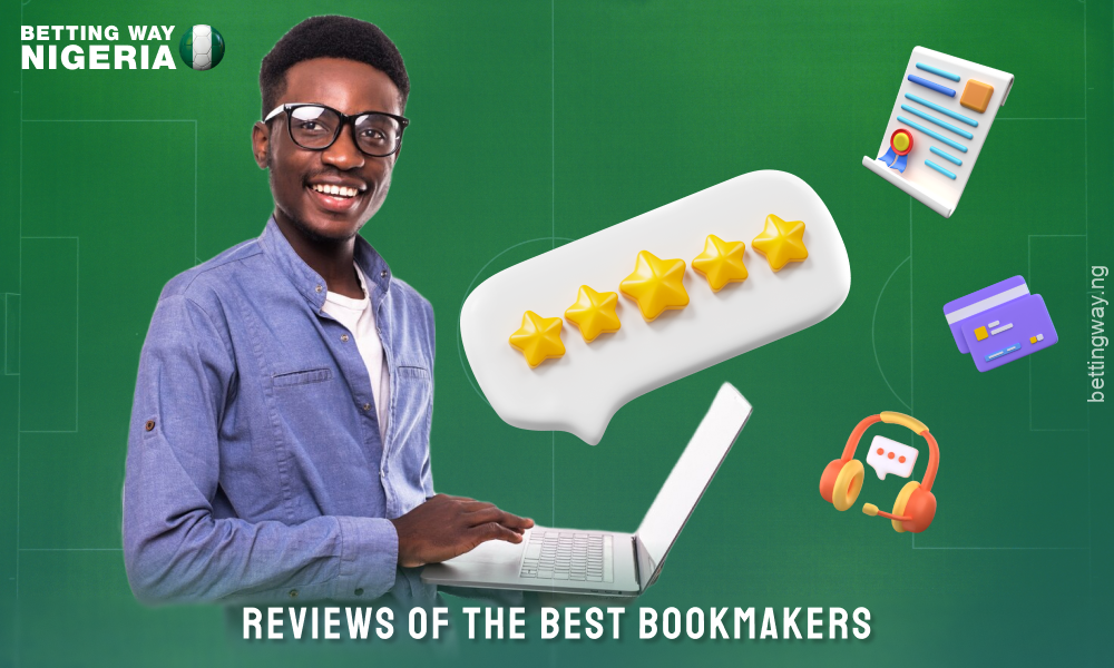 A reliable bookmaker in Nigeria is licensed, offer a variety of sports, convenient payments and quality support