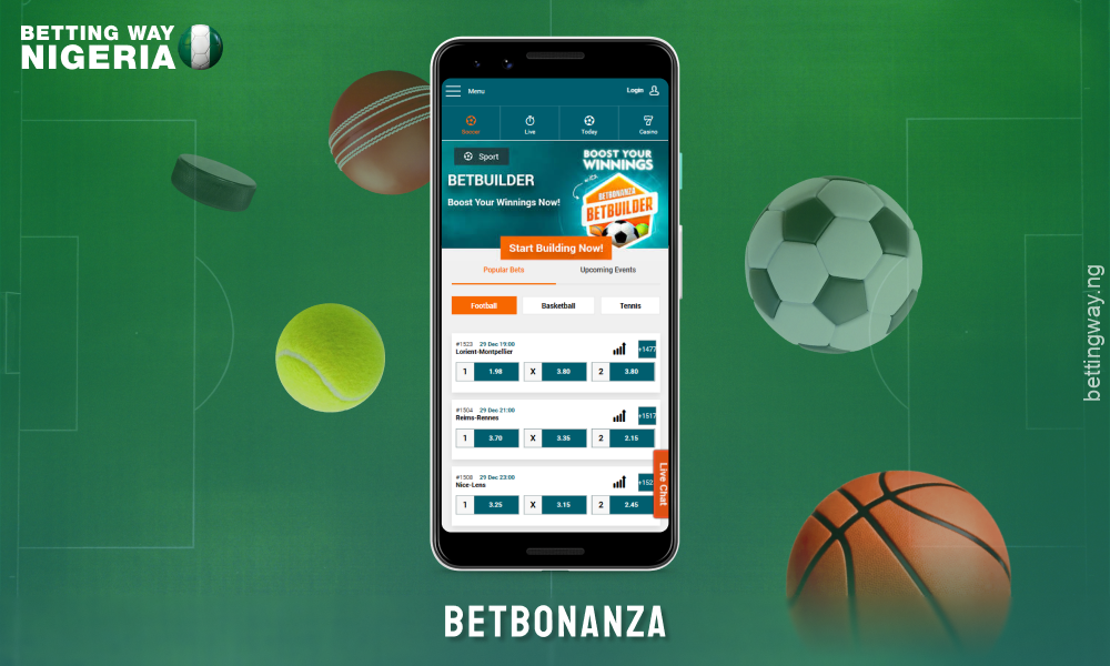 The BetBonanza app supports constructor betting on Android and iOS with notifications and promotions