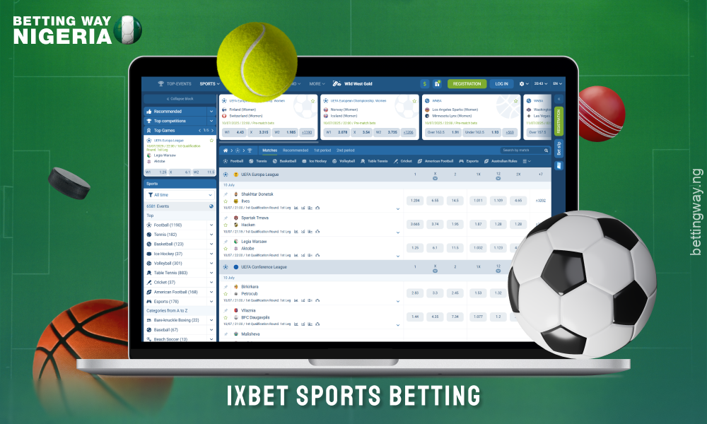 1xBet offers Nigerians sports betting, cyber sports and virtual games through a user-friendly menu